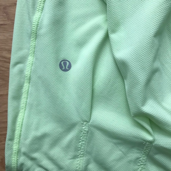 Neon Green Lululemon Halter Top/Open Back - Picture 3 of 4